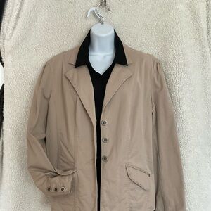 NWOT CHICO BEIGE JACKET